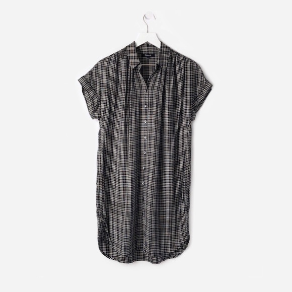 Madewell Dresses & Skirts - madewell  central shirtdress in thompson plaid